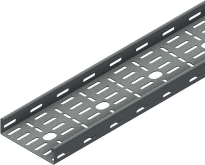 Øglænd System SPB-RF40 Cable Tray, 150 × 40 mm, 1.5 mm, 3 m, Hot-Dip Galvanised