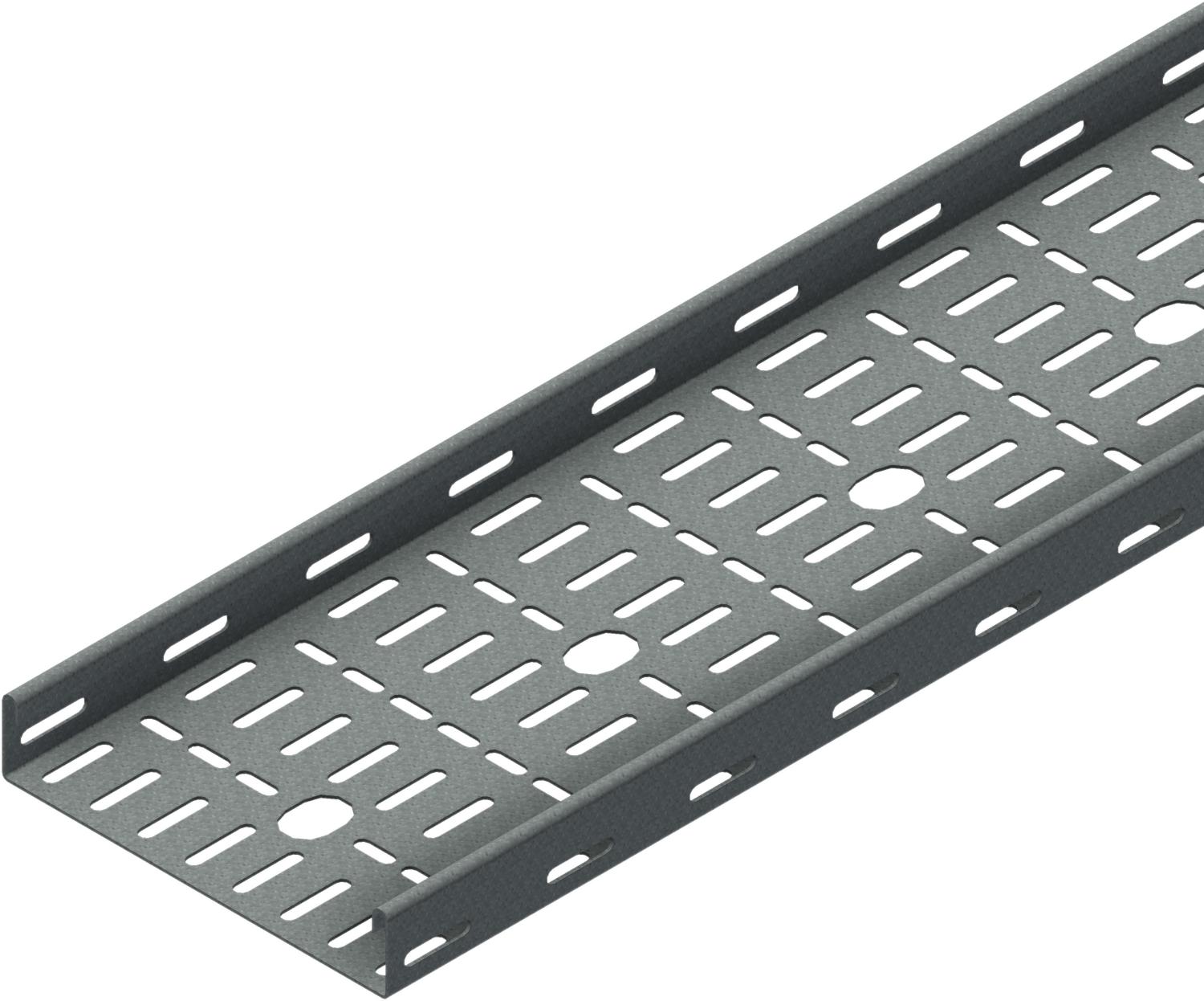 Øglænd System SPB-RF40 Cable Tray, 200 × 40 mm, 1.5 mm, 3 m, Hot-Dip Galvanised