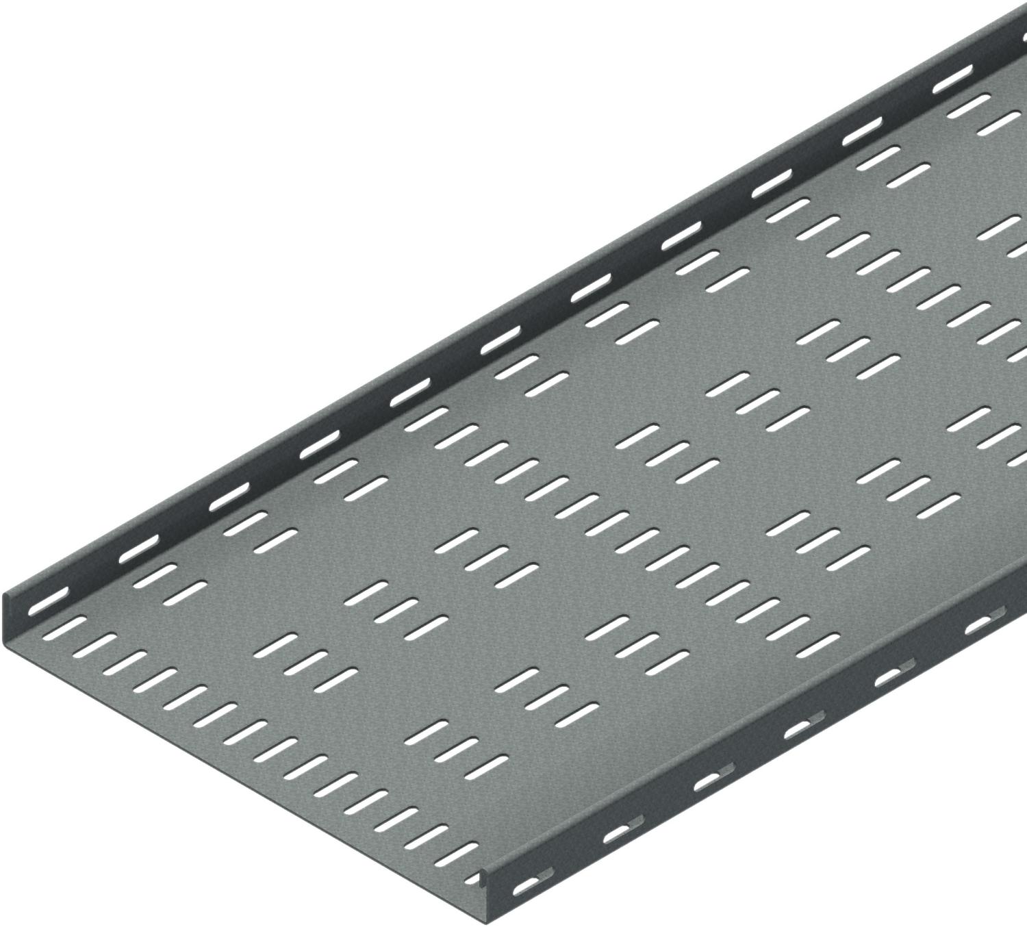 Øglænd System SPB-RF40 Cable Tray, 400 × 40 mm, 2 mm, 3 m, Hot-Dip Galvanised