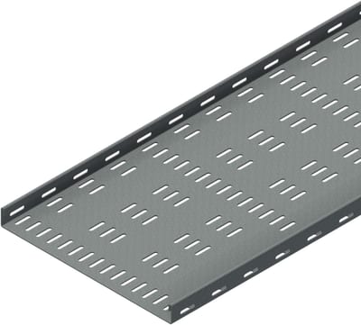 Øglænd System SPB-RF40 Cable Tray, 400 × 40 mm, 2 mm, 3 m, Hot-Dip Galvanised