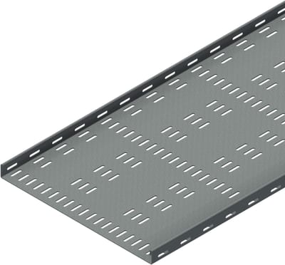 Øglænd System SPB-RF40 Cable Tray, 500 × 40 mm, 2 mm, 3 m, Hot-Dip Galvanised
