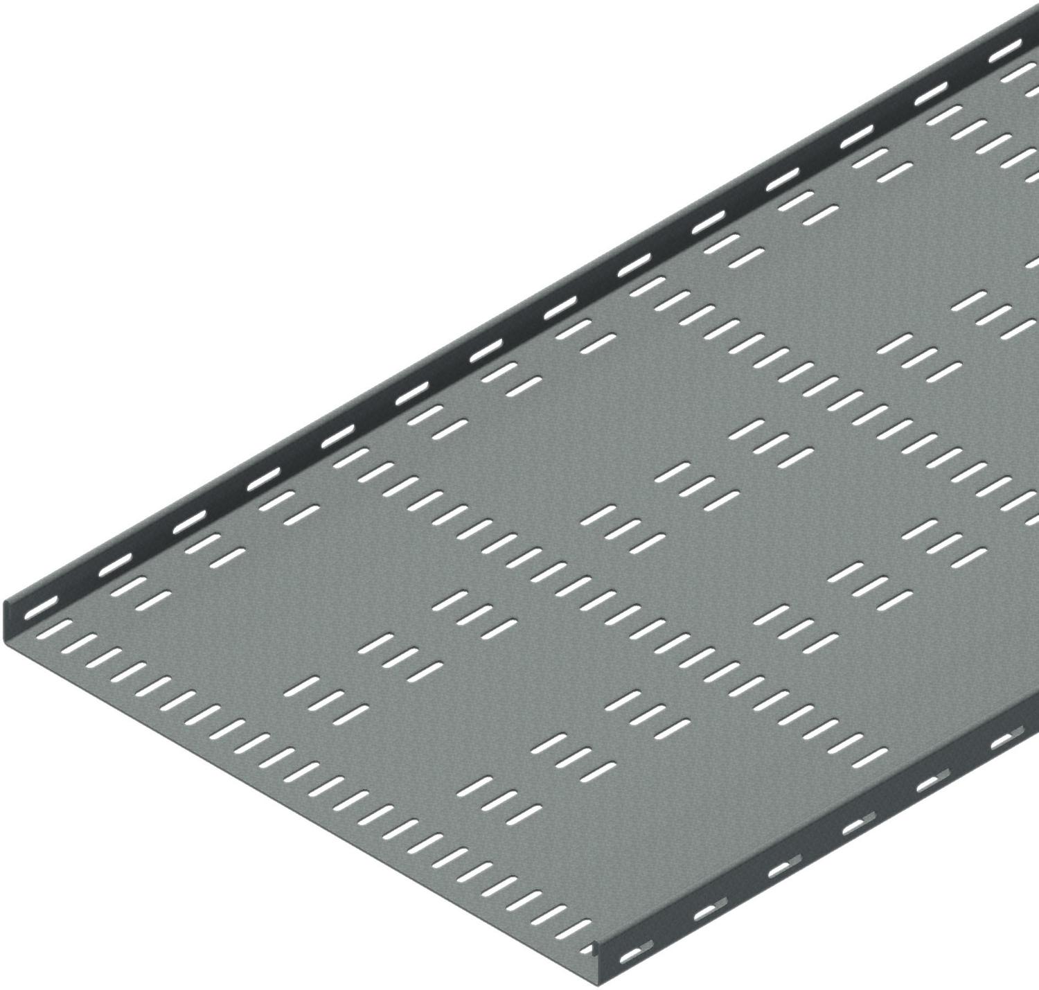 Øglænd System SPB-RF40 Cable Tray, 600 × 40 mm, 2 mm, 3 m, Hot-Dip Galvanised