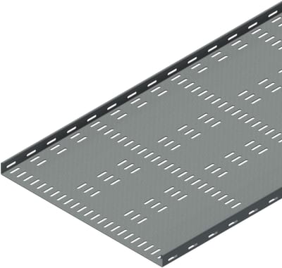 Øglænd System SPB-RF40 Cable Tray, 600 × 40 mm, 2 mm, 3 m, Hot-Dip Galvanised