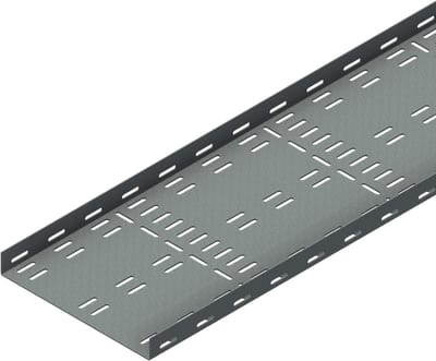 Øglænd System SPBE40 Cable Tray, 300 × 40 mm, 2 mm, 3 m, Hot-Dip Galvanised
