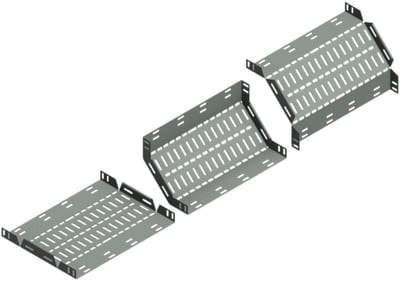 Øglænd System SPB40 Riser, 400 mm, Hot-Dip Galvanised