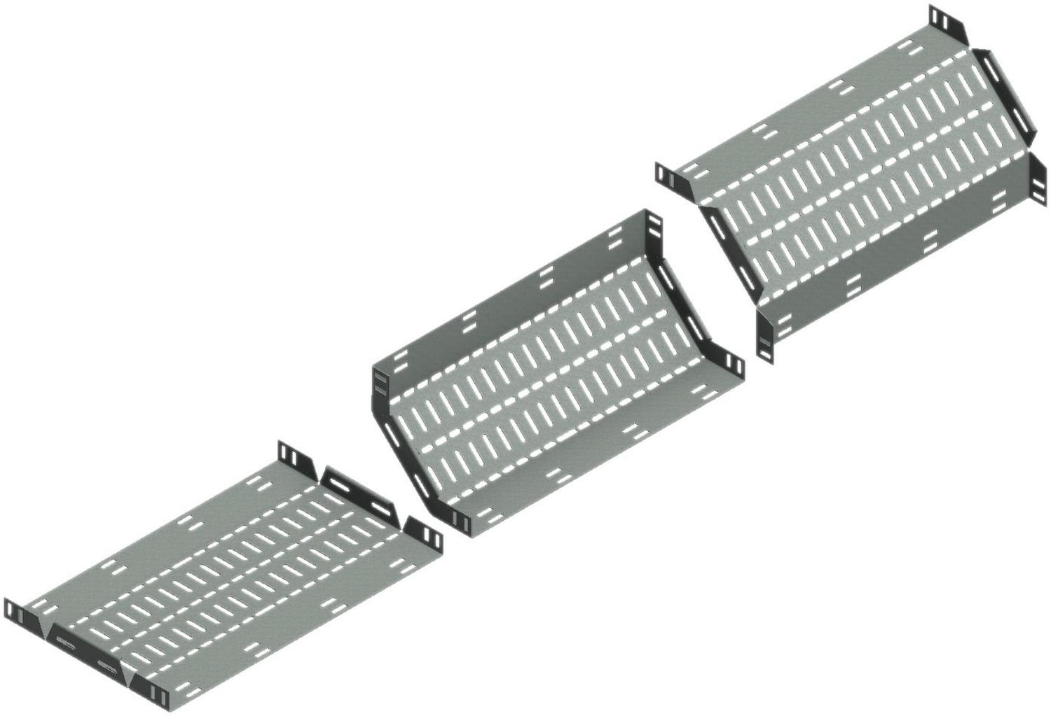 Øglænd System SPB40 Riser, 500 mm, Hot-Dip Galvanised