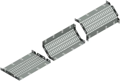 Øglænd System SPB40 Riser, 500 mm, Hot-Dip Galvanised
