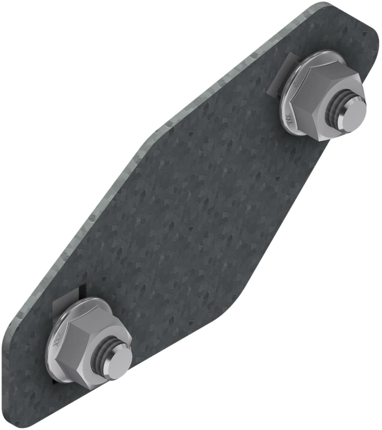 Øglænd System SPBE20 Splice Angle, 1.5 mm, Hot-Dip Galvanised