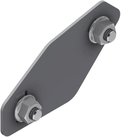 Øglænd System SPBE20 Splice Angle, 1.5 mm, Stainless Steel