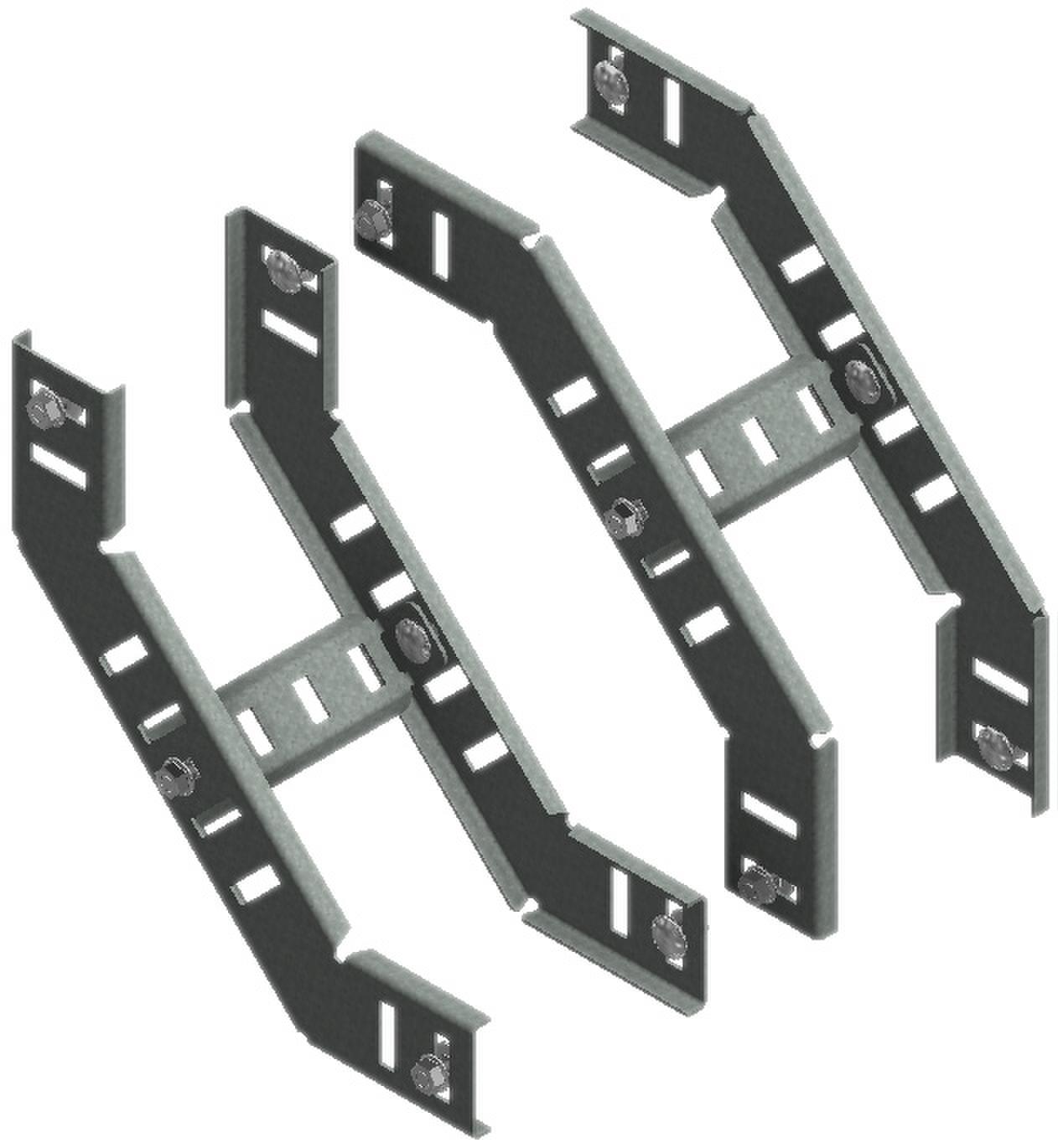 Øglænd System SPB40 Riser, 100 mm, R75, Hot-Dip Galvanised