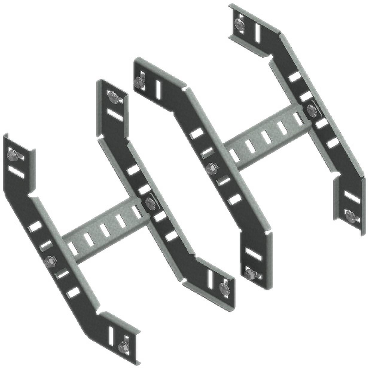 Øglænd System SPB40 Riser, 150 mm, R75, Hot-Dip Galvanised
