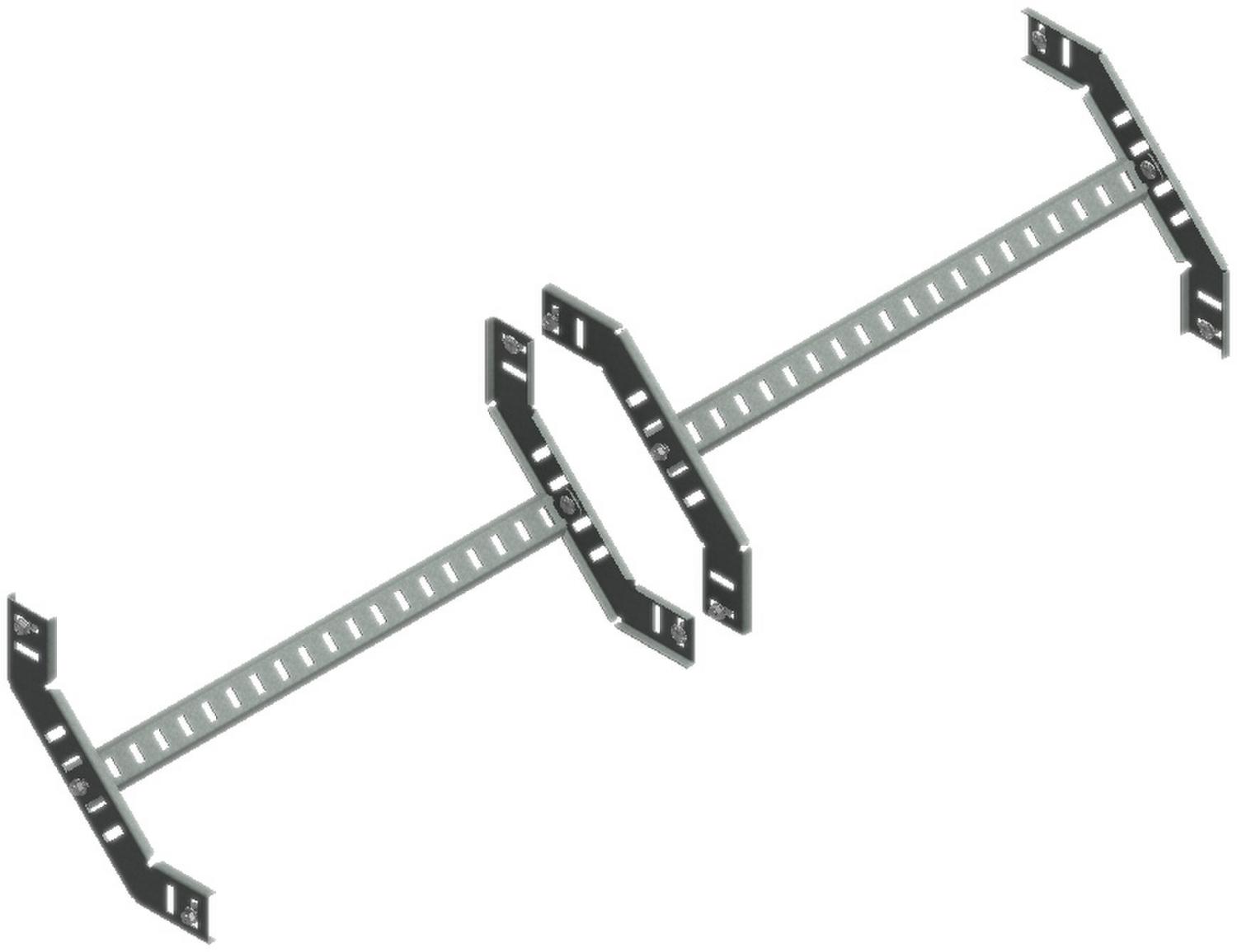 Øglænd System SPB40 Riser, 500 mm, R75, Hot-Dip Galvanised