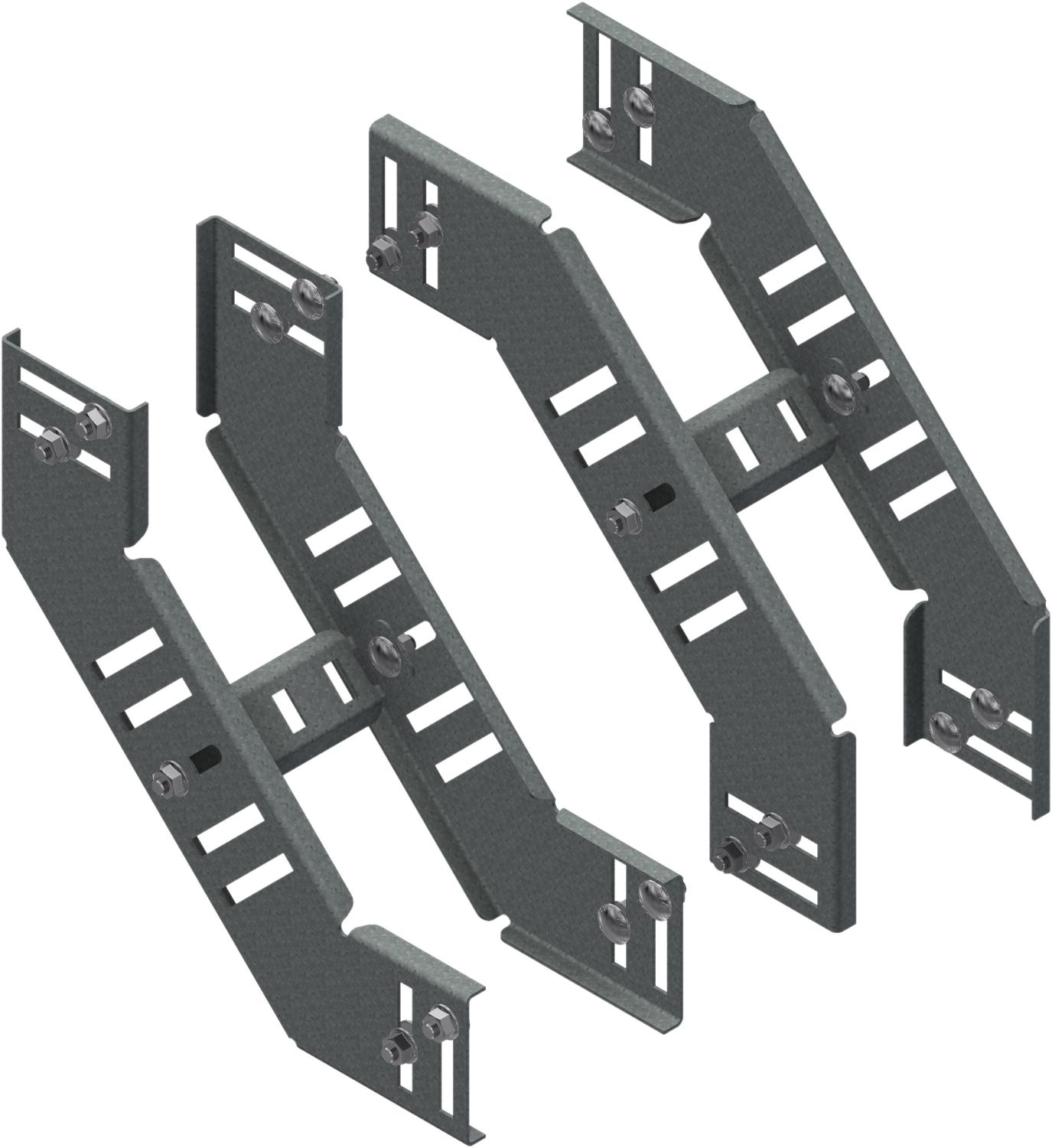 Øglænd System SPB-RF60 Riser, 100 mm, R75, Hot-Dip Galvanised
