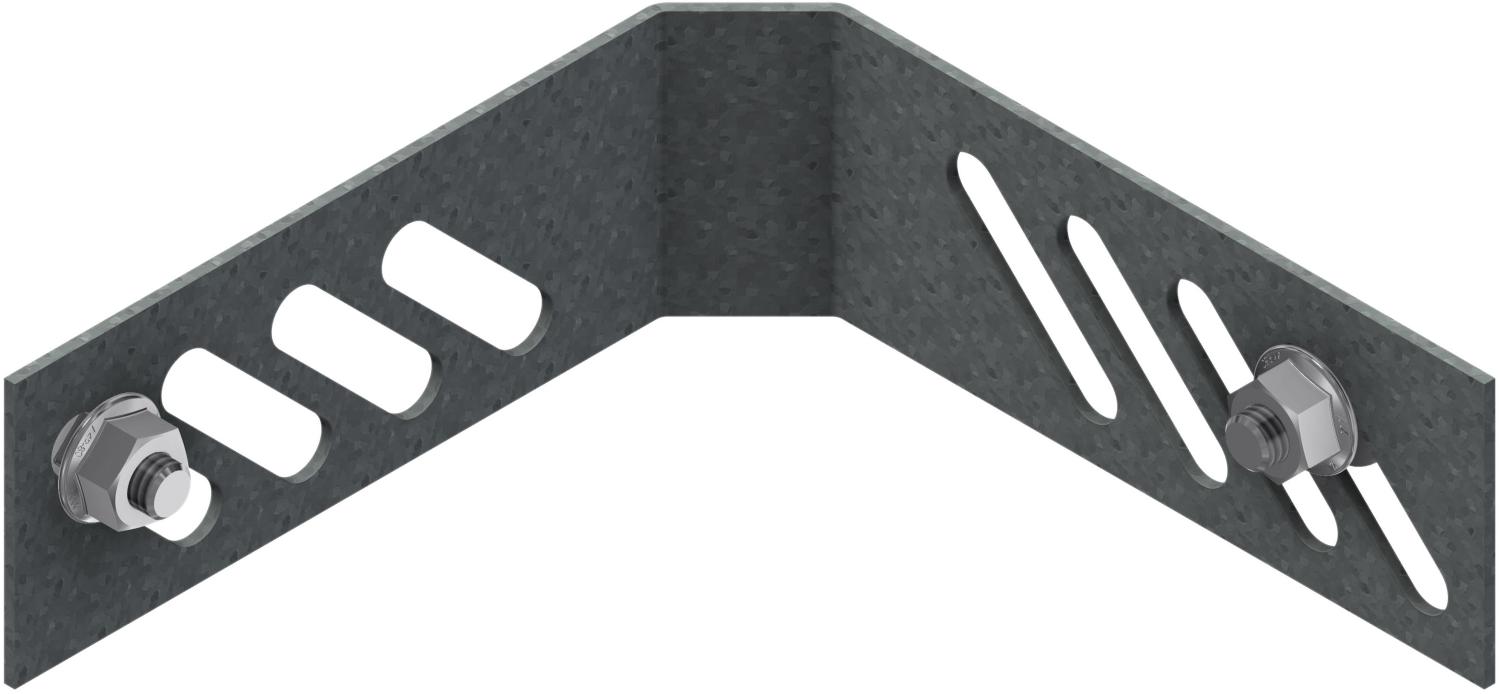 Øglænd System SPBE40 Splice Angle, Hot-Dip Galvanised
