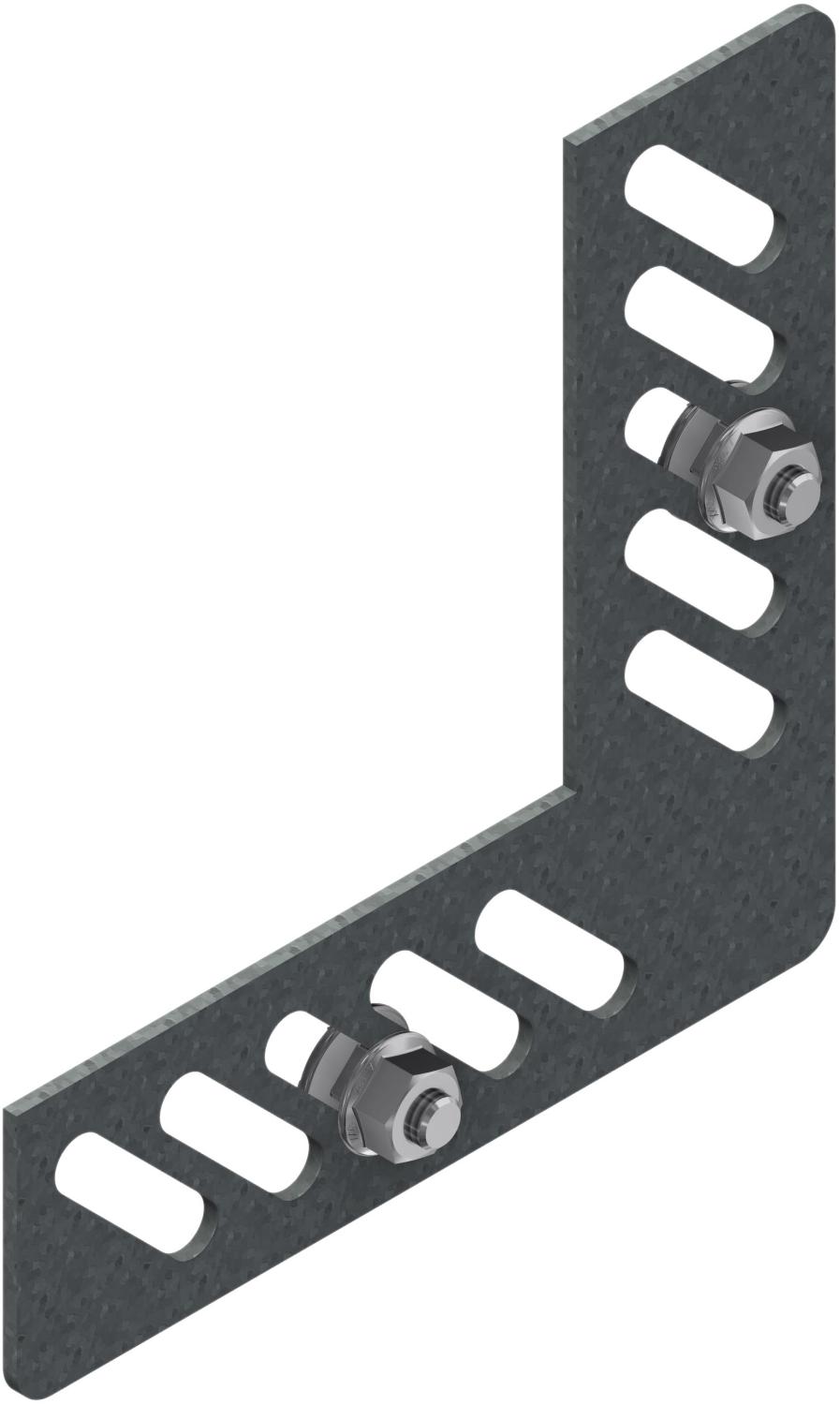 Øglænd System SPBE40 Splice Angle, Hot-Dip Galvanised