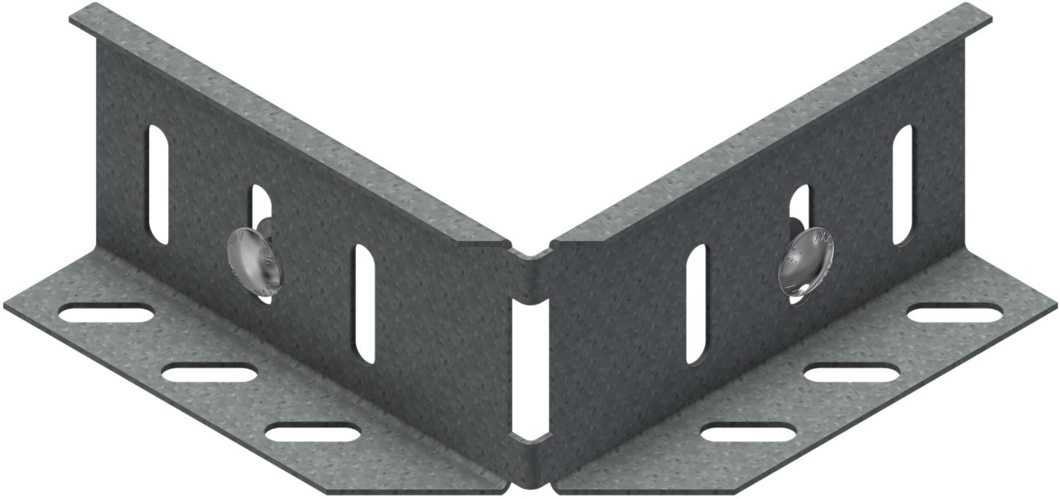 Øglænd System SPB-RF60 Splice Angle, Hot-Dip Galvanised