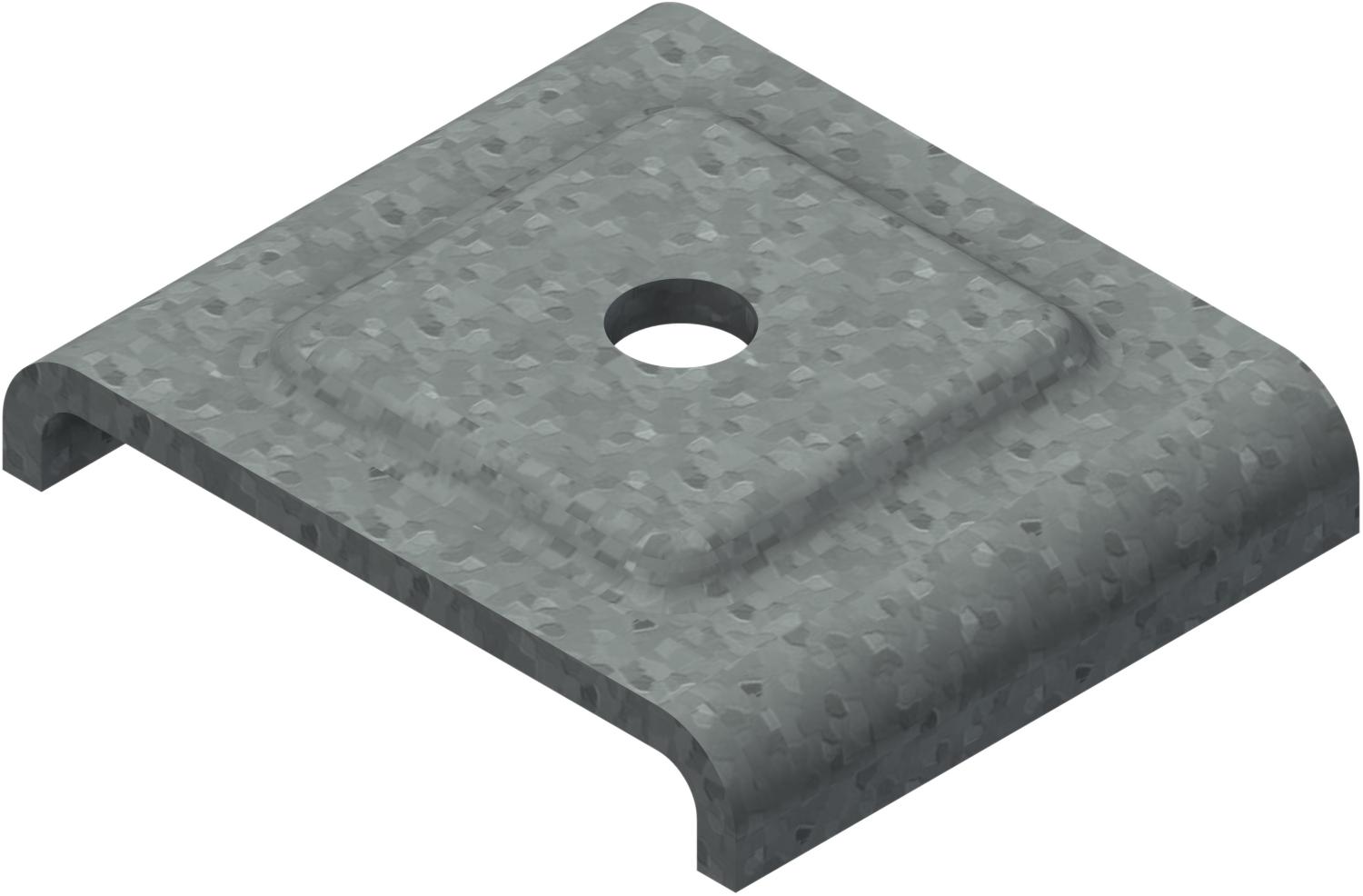 Øglænd System UNO Square Washer, Hot-Dip Galvanised