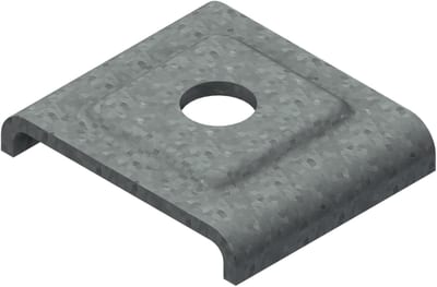 Øglænd System UNO Square Washer, Hot-Dip Galvanised