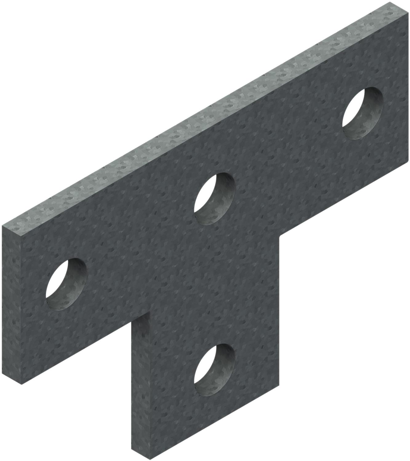 Øglænd System UNO Splice Angle, Hot-Dip Galvanised