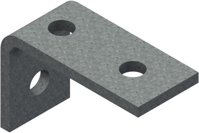 Øglænd System UNO Splice Angle, Hot-Dip Galvanised