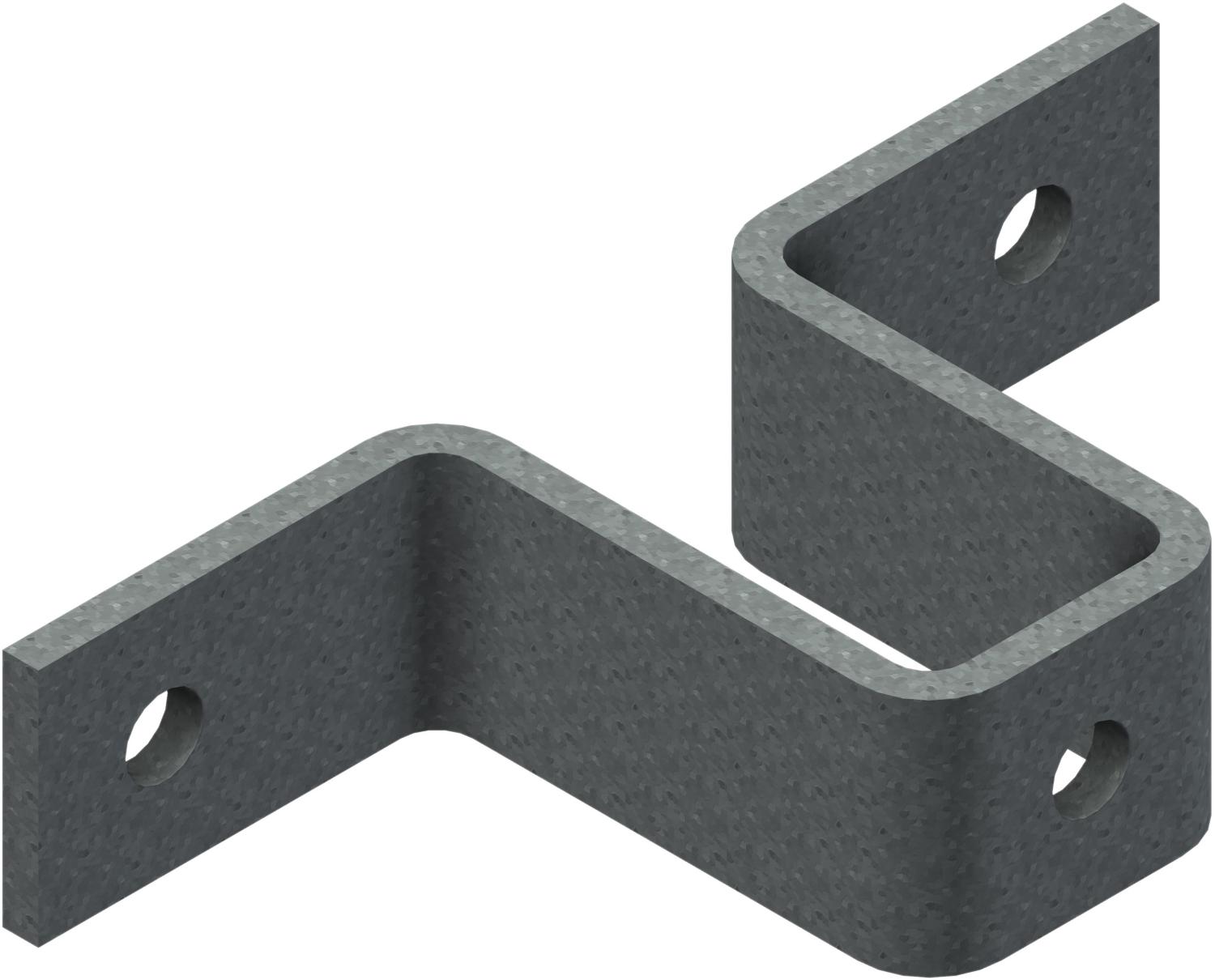 Øglænd System UNO Splice Angle, Hot-Dip Galvanised