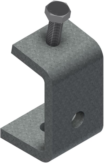 Øglænd System UNO Beam Clamp, Hot-Dip Galvanised
