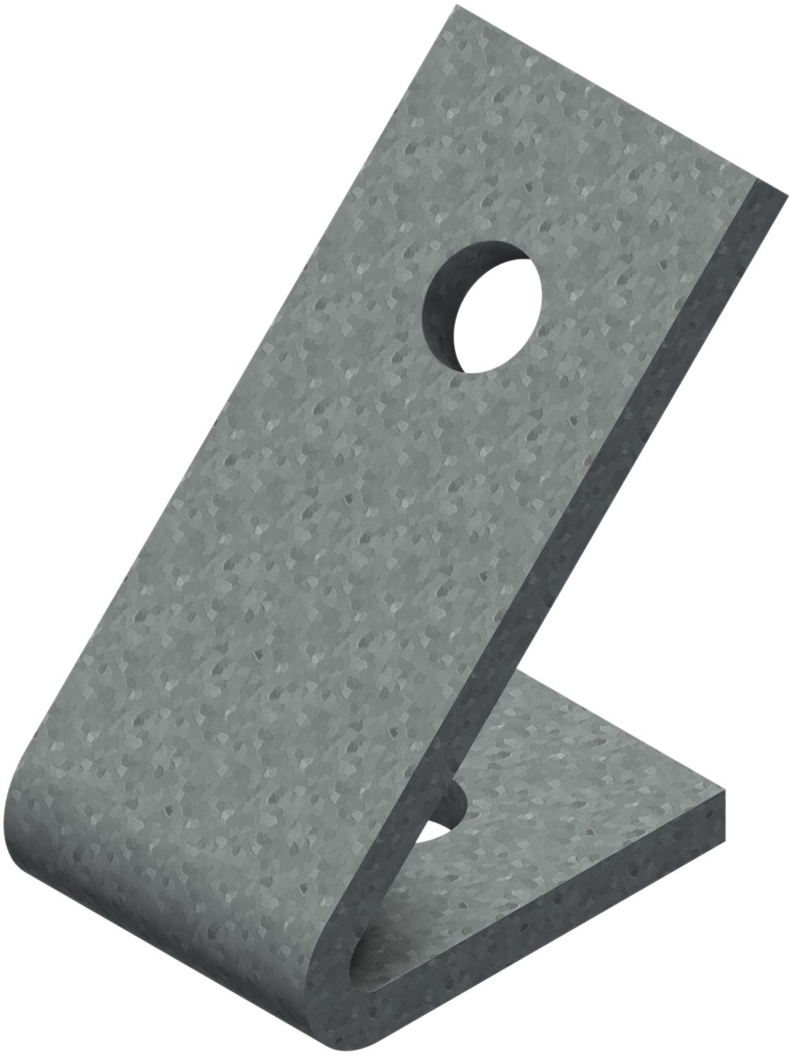 Øglænd System UNO Splice Angle, Hot-Dip Galvanised