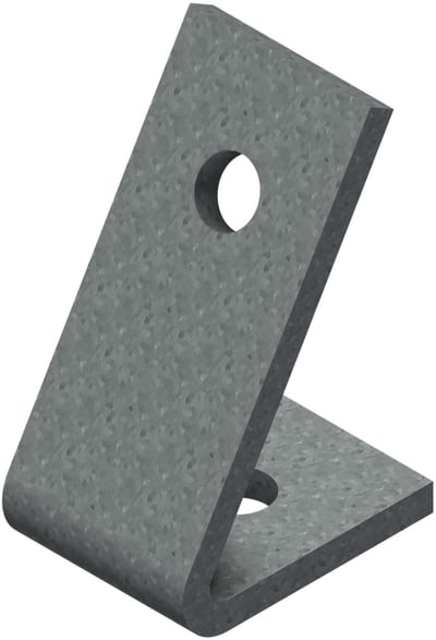 Øglænd System UNO Splice Angle, Hot-Dip Galvanised