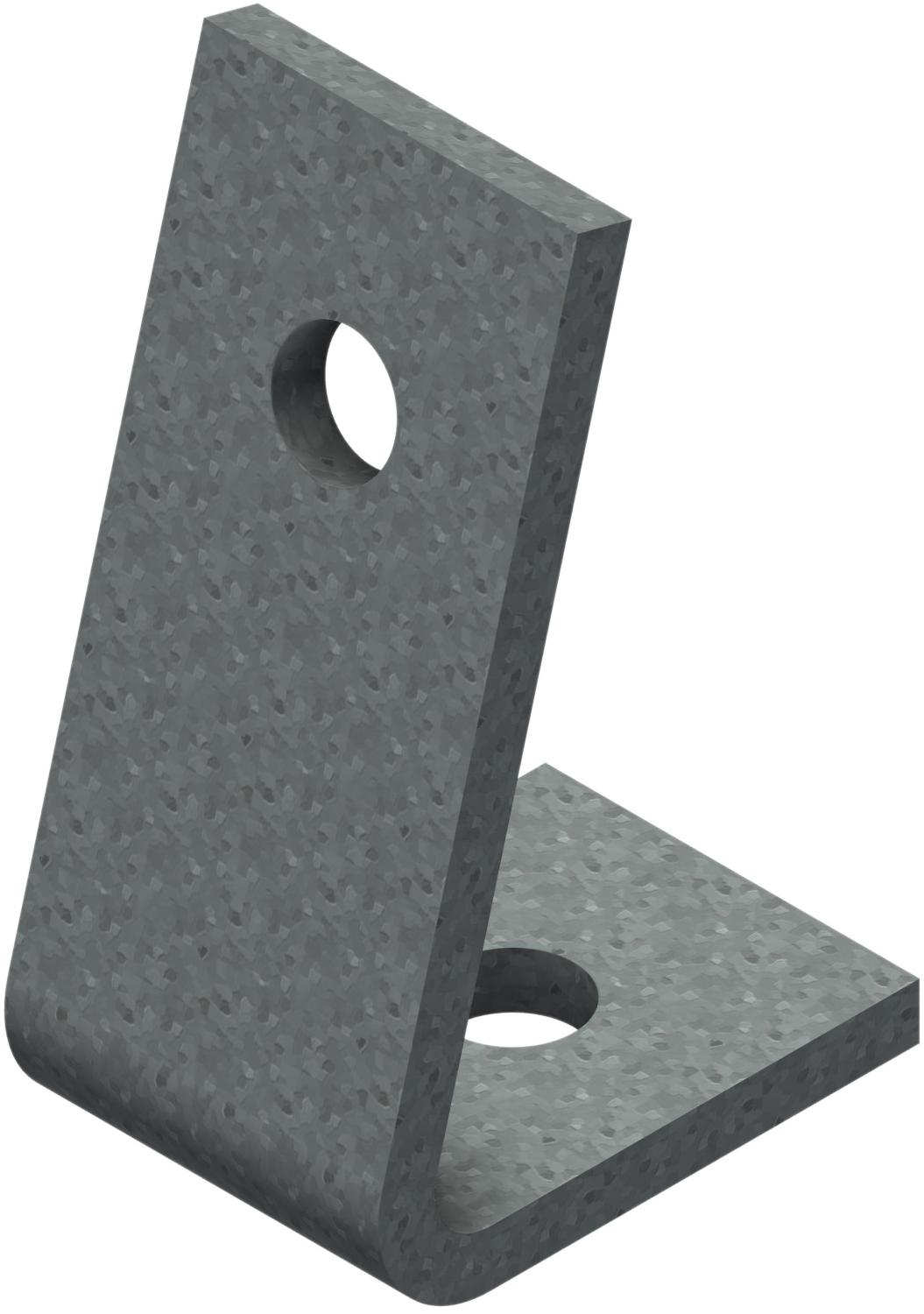 Øglænd System UNO Splice Angle, Hot-Dip Galvanised