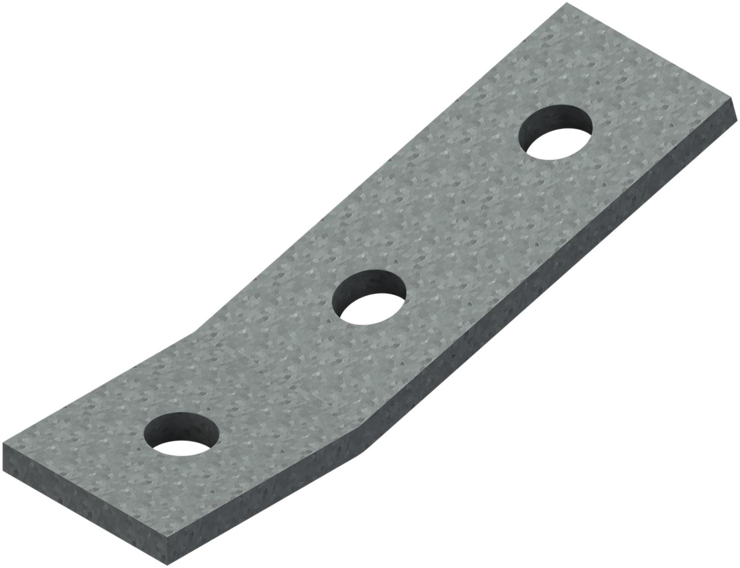 Øglænd System UNO Splice Angle, Hot-Dip Galvanised