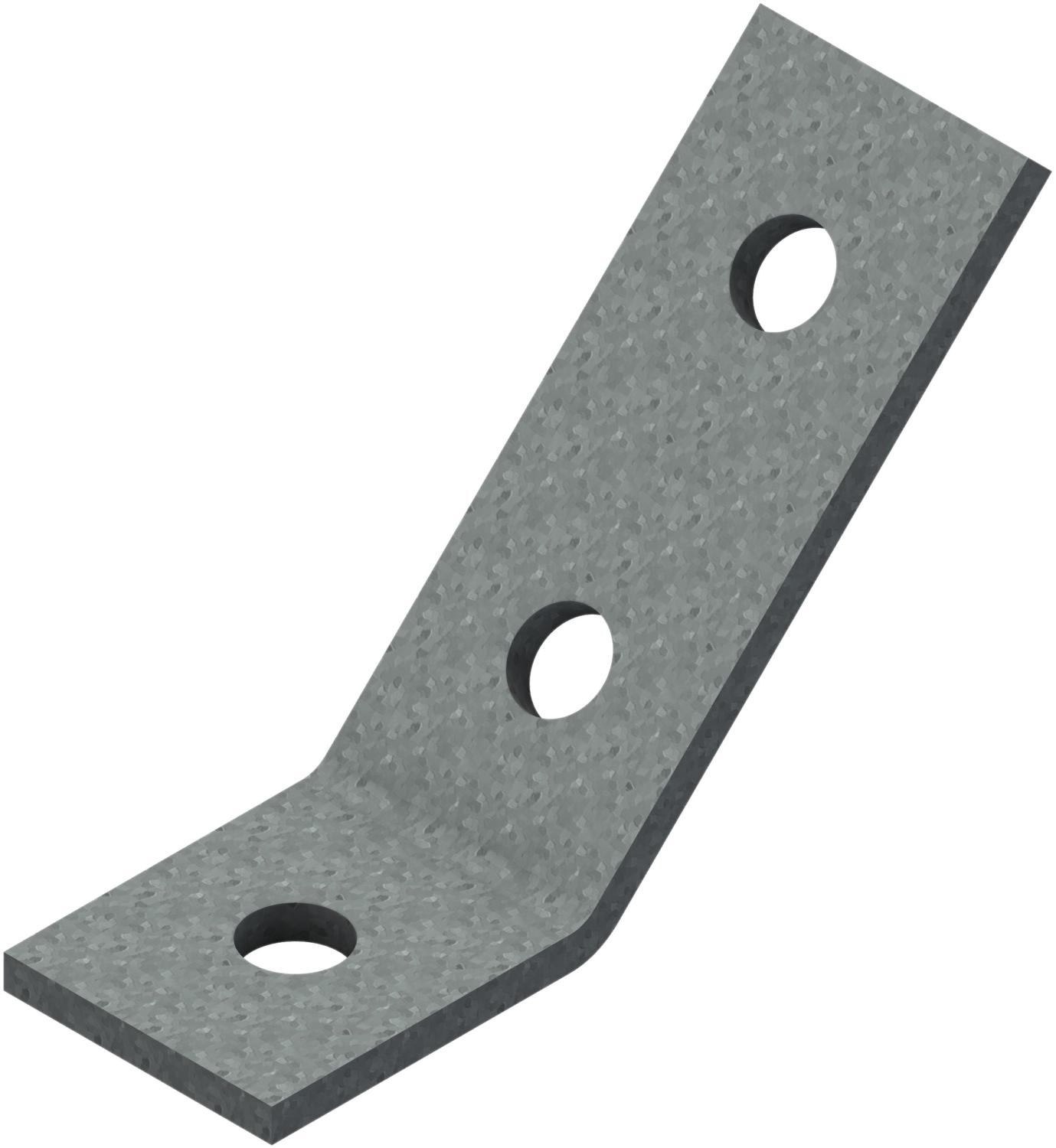 Øglænd System UNO Splice Angle, Hot-Dip Galvanised