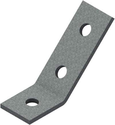 Øglænd System UNO Splice Angle, Hot-Dip Galvanised