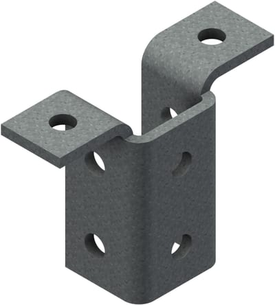Øglænd System UNO Splice Angle, Hot-Dip Galvanised