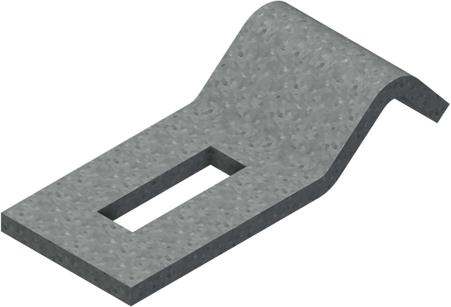 Øglænd System UNO Tube Clamp, D-105, Hot-Dip Galvanised