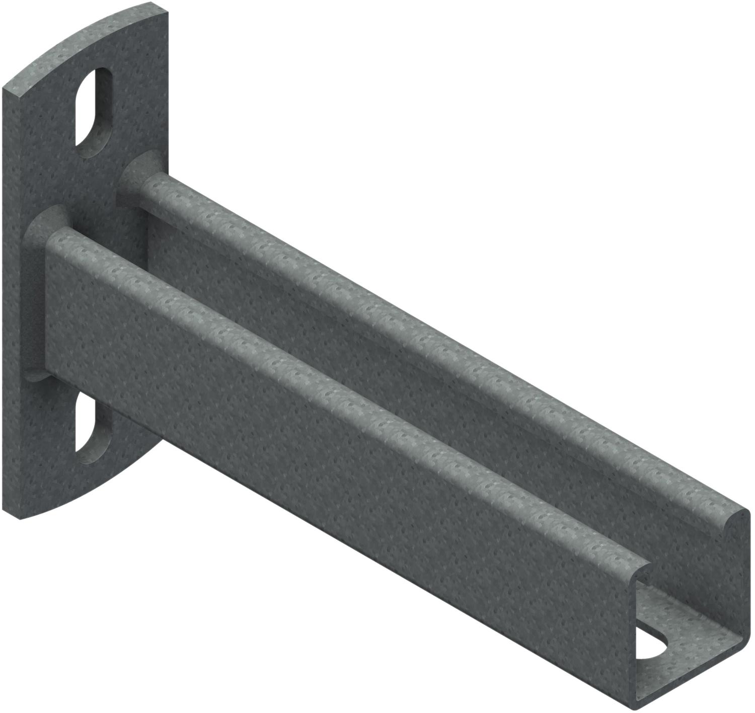 Øglænd System UNO Cantilever Arm, 200 mm, Hot-Dip Galvanised