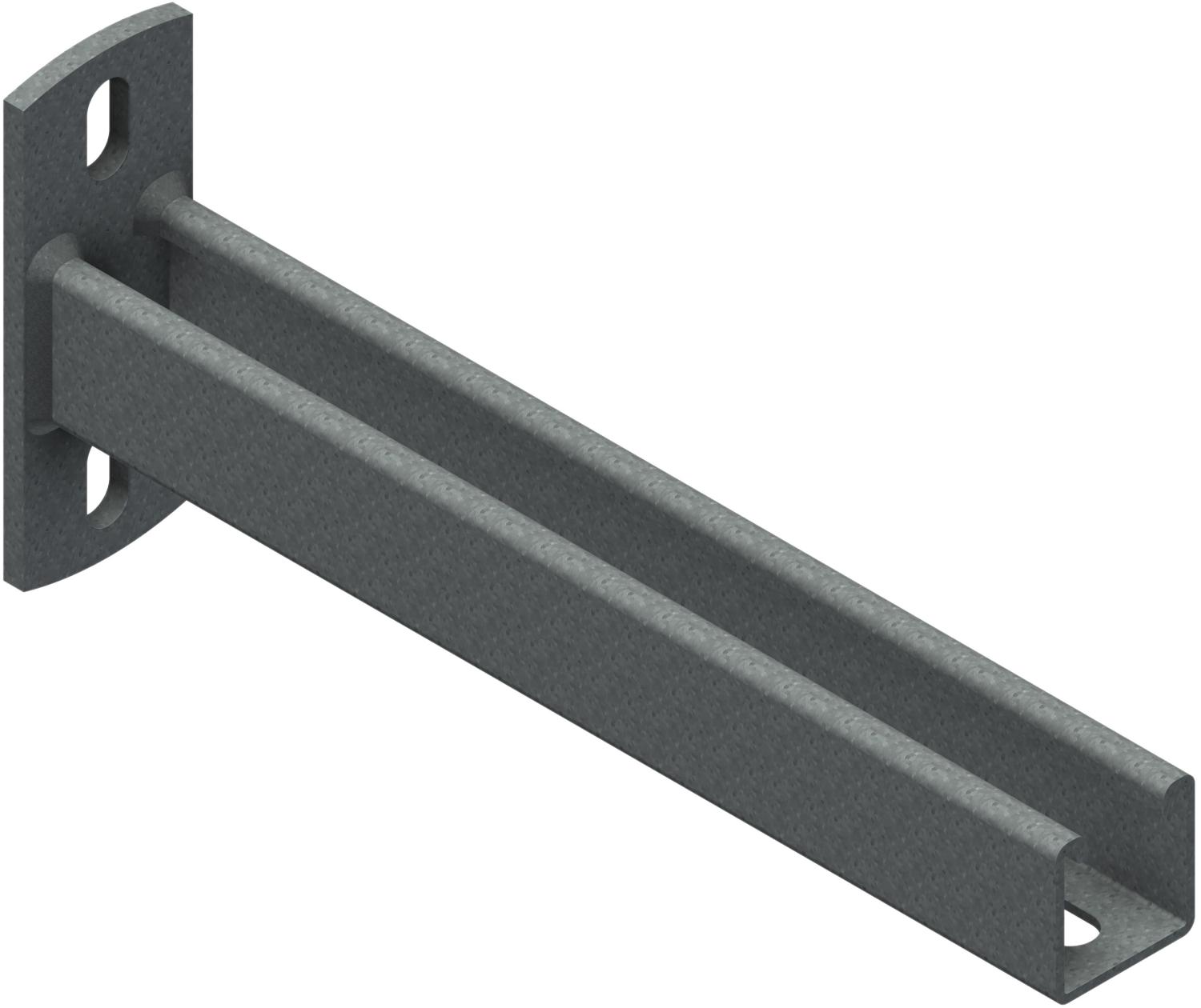 Øglænd System UNO Cantilever Arm, 300 mm, Hot-Dip Galvanised
