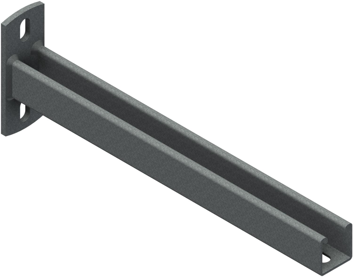 Øglænd System UNO Cantilever Arm, 400 mm, Hot-Dip Galvanised