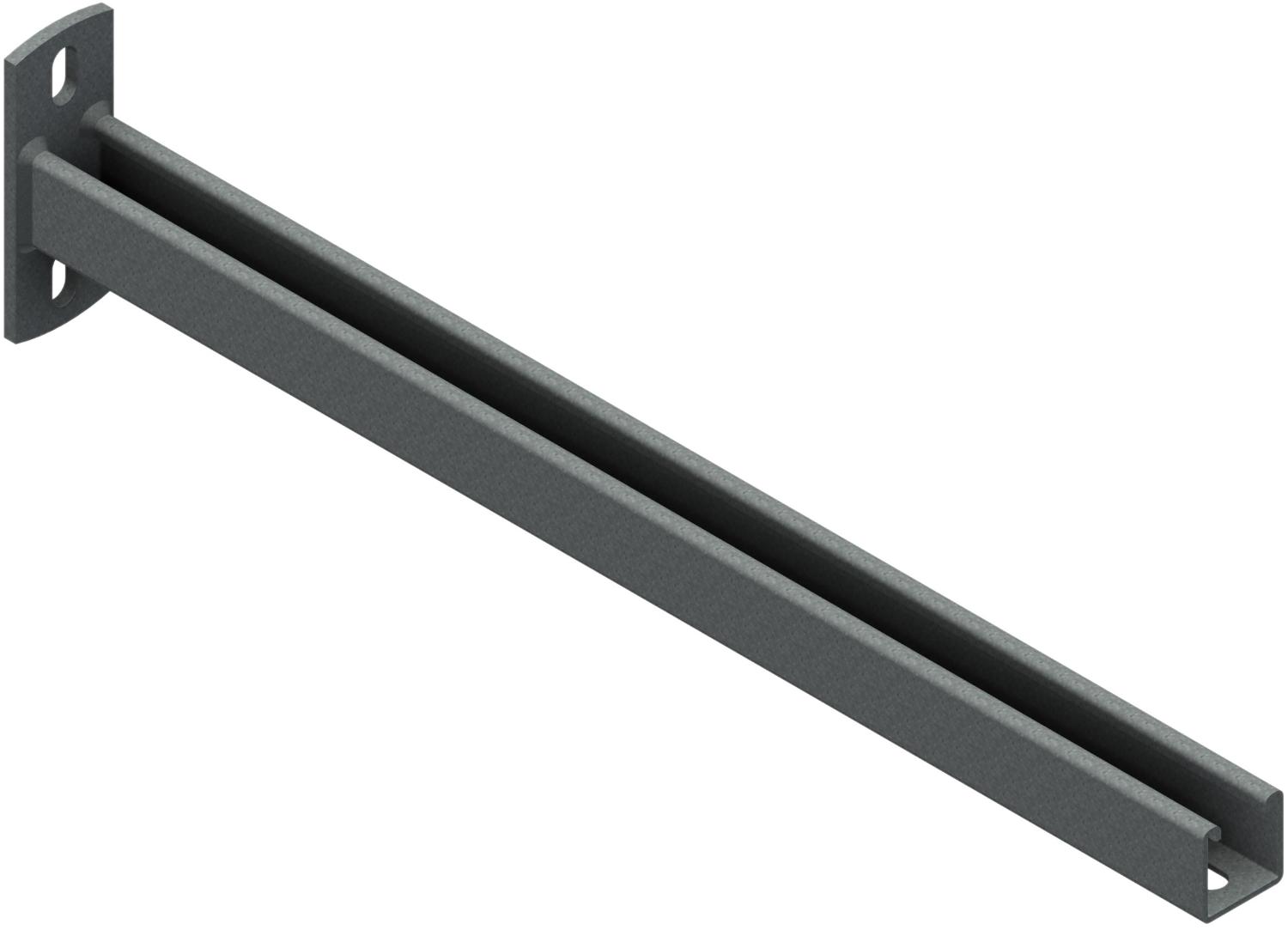 Øglænd System UNO Cantilever Arm, 600 mm, Hot-Dip Galvanised