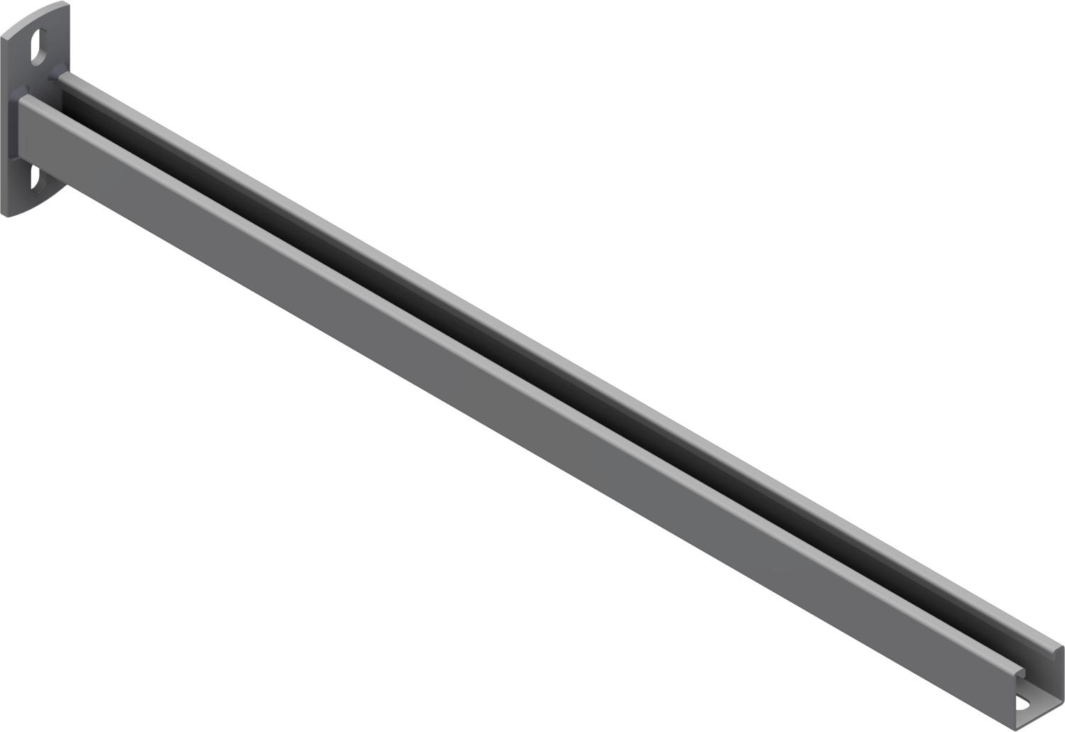 Øglænd System UNO Cantilever Arm, 800 mm, Stainless Steel