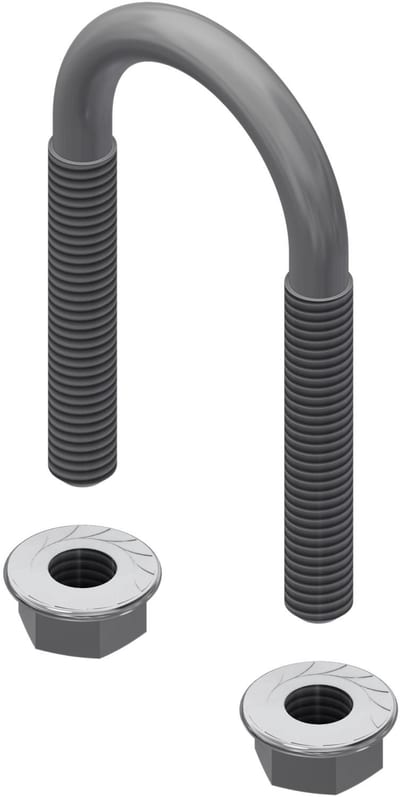 Øglænd System U-Bolt, M6, Stainless Steel