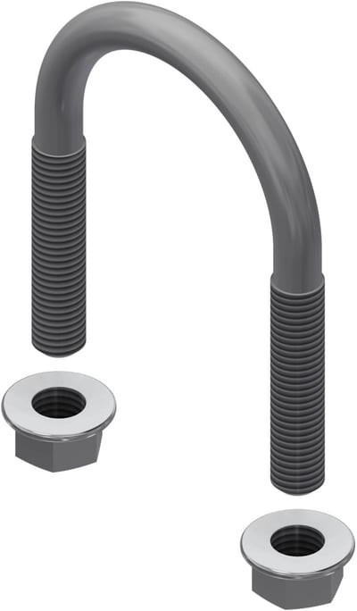 Øglænd System U-Bolt, M12, Stainless Steel