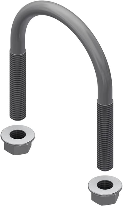 Øglænd System U-Bolt, M12, Stainless Steel