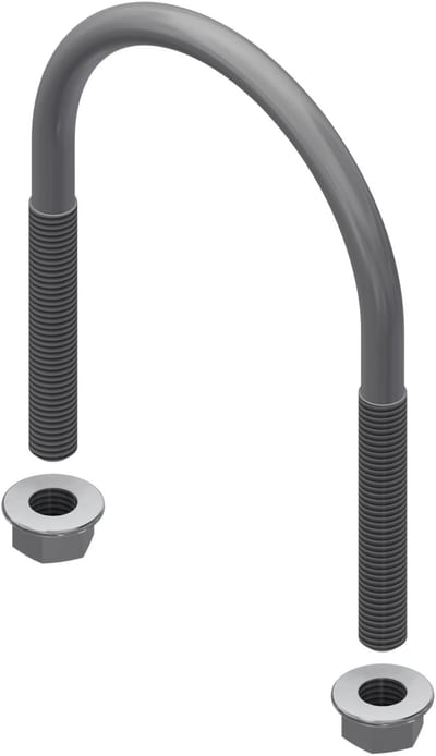 Øglænd System U-Bolt, M12, Stainless Steel