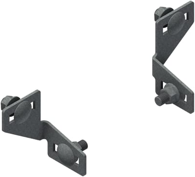 Øglænd System OE Fixing Clamp, 58 mm, M10, Hot-Dip Galvanised