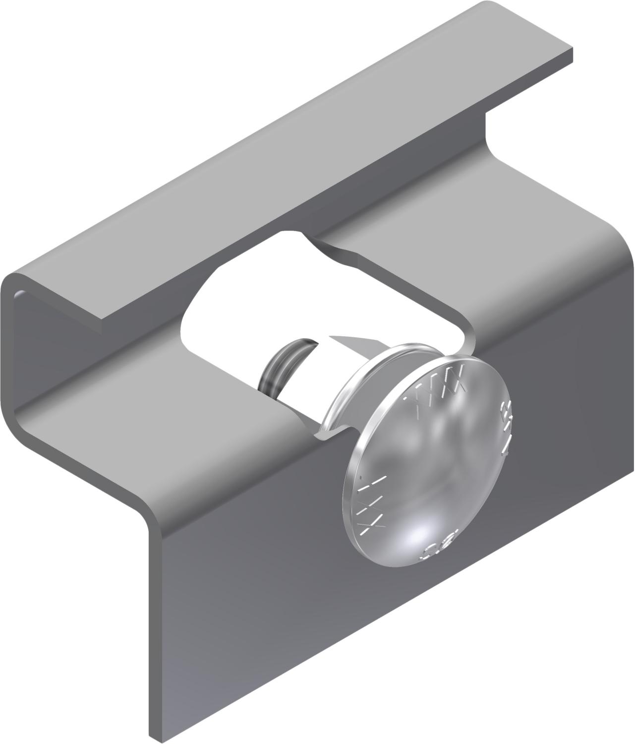 Øglænd System OE Cover Clamp, Stainless Steel
