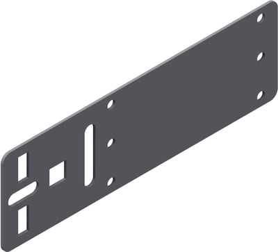 Øglænd System Plate, Stainless Steel