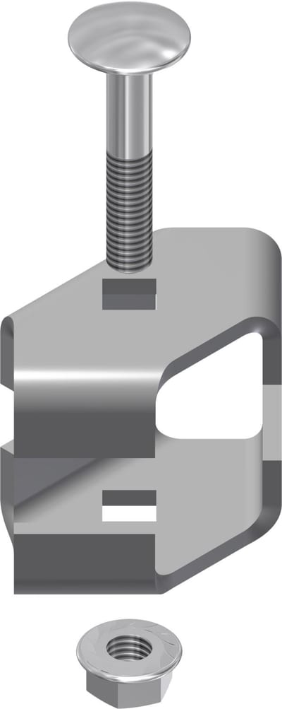 Øglænd System OE Fixing Clamp, 18 mm, Stainless Steel
