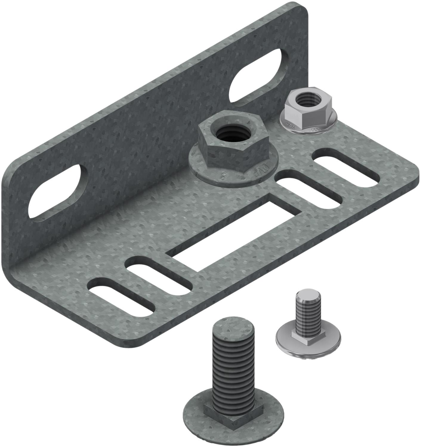 Øglænd System Support Bracket, Hot-Dip Galvanised