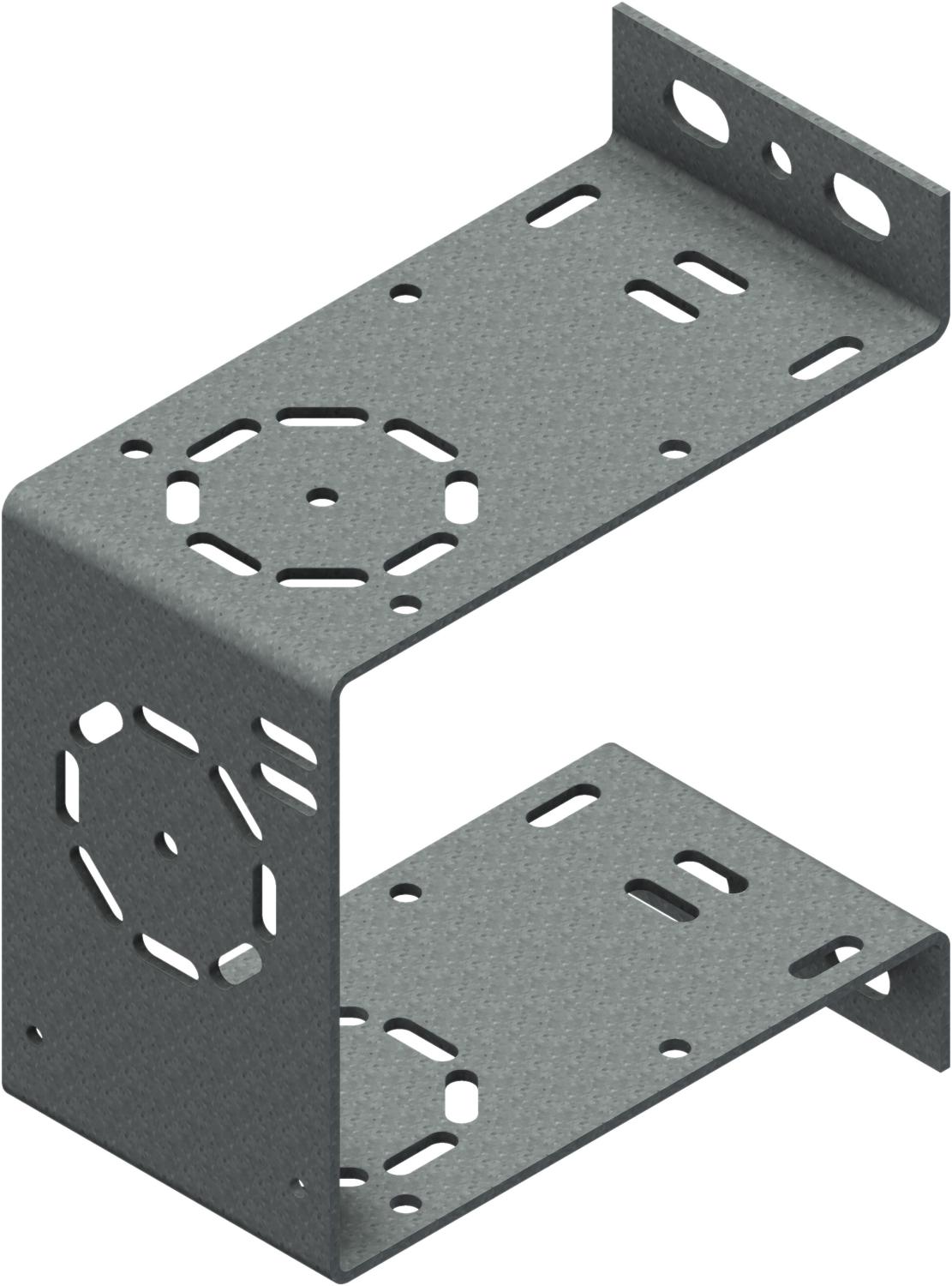 Øglænd System Speaker Bracket, 100 mm, Hot-Dip Galvanised
