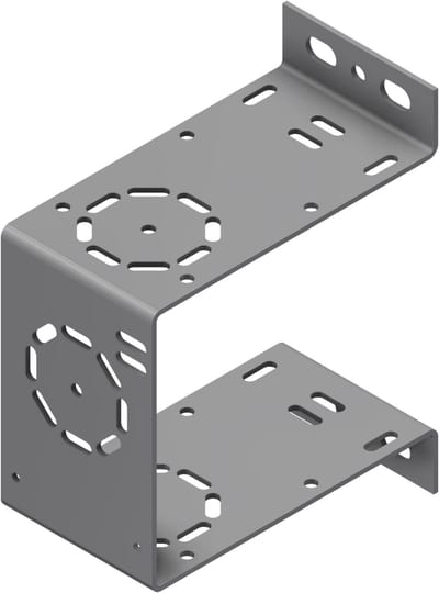 Øglænd System Speaker Bracket, 100 mm, Stainless Steel